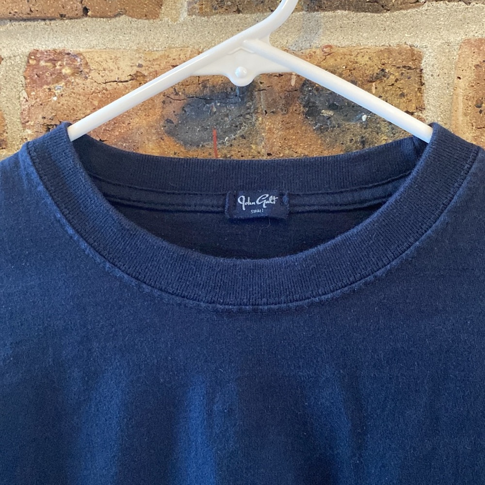 John Galt (Brandy Melville) tee over long sleeve shirt combo, Men’s S - Picture 2 of 4